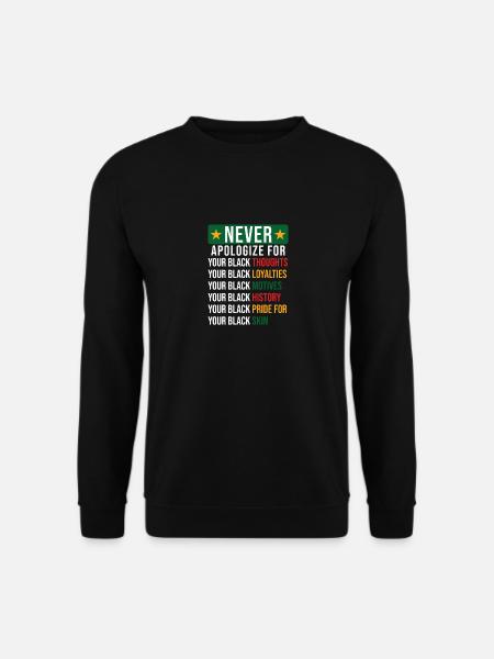 Black History - Unisex Pullover - Schwarz