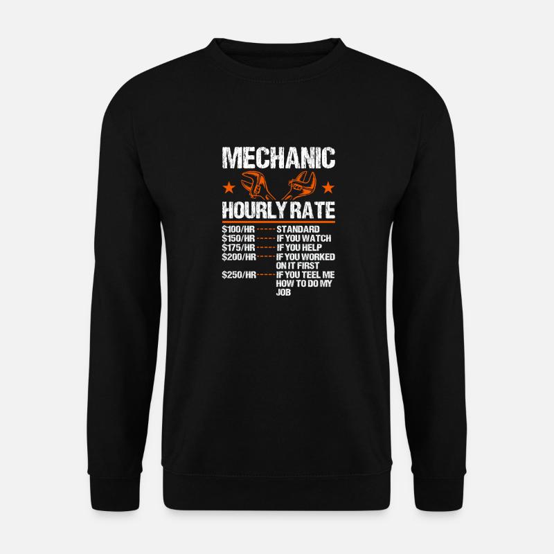 Mechanical Ignition - Work Engineer - Unisex Sweatshirt - black