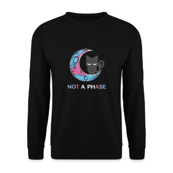 LGBTQ Nonbinary Coloré Rainbow Flag LGBTQ + Pride - Sweat-shirt Unisexe - noir - Devant - Alina (178cm) & Michal (187cm)