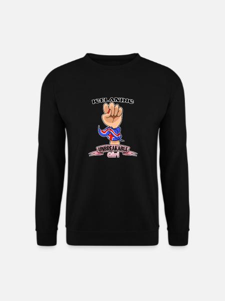 Icelandic Girl Unbreakable I Icelandic Heritage - Unisex Sweatshirt - black
