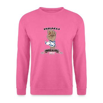 Fille israélienne incassable I Héritage israélien I - Sweat-shirt Unisexe - rose - Devant