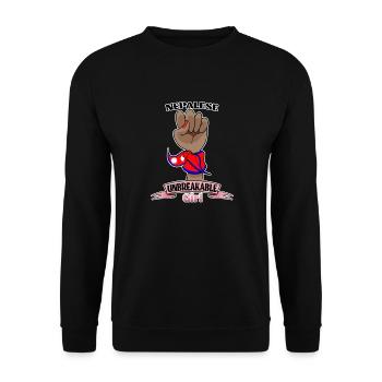 Fille népalaise Incassable I Héritage népalais I - Sweat-shirt Unisexe - noir - Devant - Alina (178cm) & Michal (187cm)