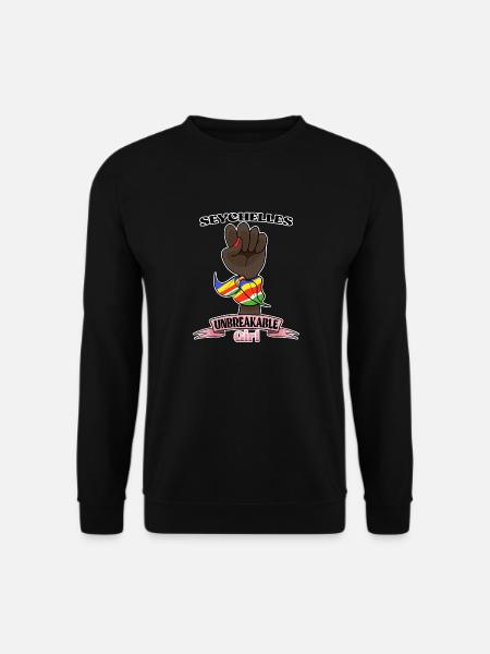 Seychelles Girl Unbreakable I Heritage Seychelles - Sweat-shirt Unisexe - noir