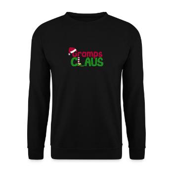 Pyjama de Noël en famille drôle assorti - Sweat-shirt Unisexe - noir - Devant - Alina (178cm) & Michal (187cm)