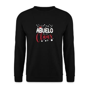 Pyjama de Noël en famille drôle assorti - Sweat-shirt Unisexe - noir - Devant - Alina (178cm) & Michal (187cm)