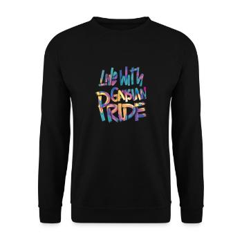 Gay Lesbian LGBTQ Pride Gaysian I Cadeau - Sweat-shirt Unisexe - noir - Devant - Alina (178cm) & Michal (187cm)