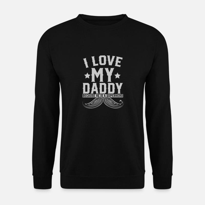 Superdad - Unisex Pullover - Schwarz