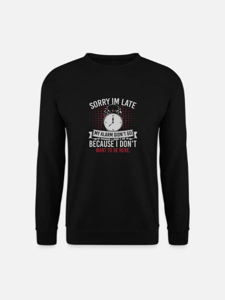 Verschlafen - Unisex Pullover - Schwarz