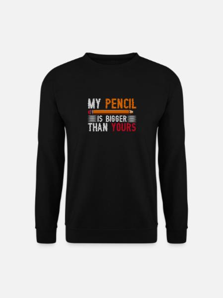 Stift - Unisex Pullover - Schwarz