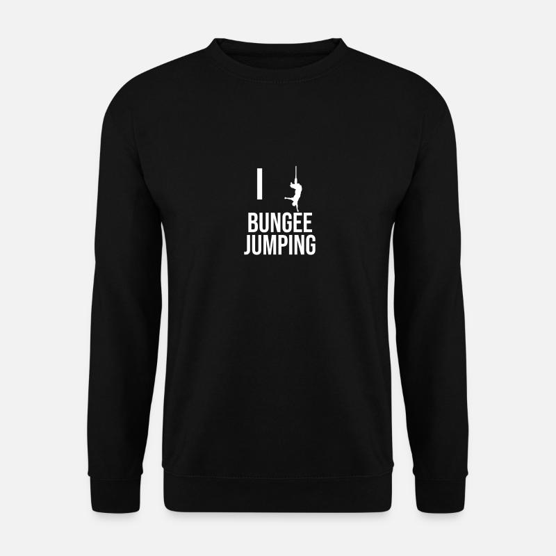 Bungee Jumping - Unisex Pullover - Schwarz