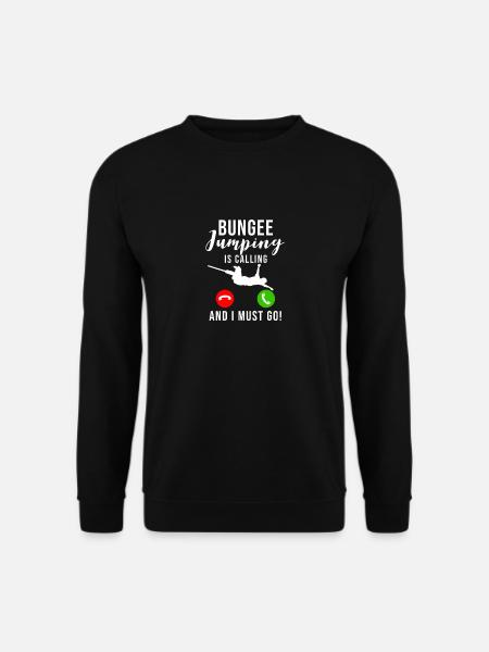 Bungee Jumping - Unisex Sweatshirt - black