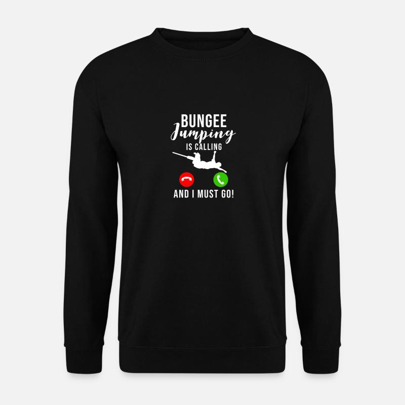 Bungee Jumping - Unisex Sweatshirt - black