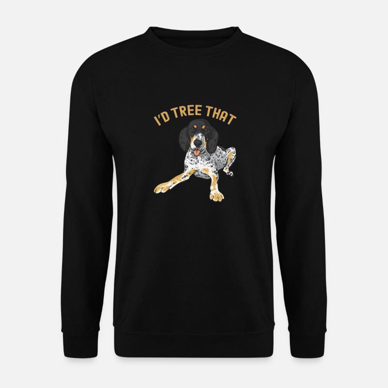 Bluetick Coonhound Cadeau Drôle Dicton - Sweat-shirt Unisexe - noir