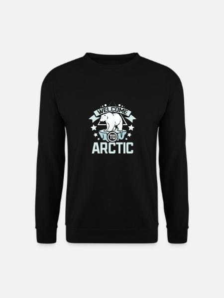 Bienvenue dans l’Arctique - Sweat-shirt Unisexe - noir