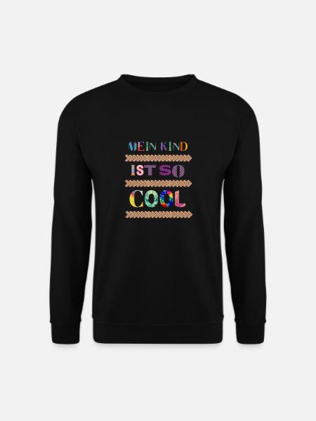 Ist so super, wenn man das coolste Kind der Welt - Unisex Pullover - Schwarz
