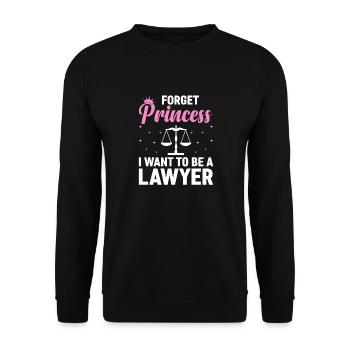 Étudiant jurassien droit - Sweat-shirt Unisexe - noir - Devant - Alina (178cm) & Michal (187cm)