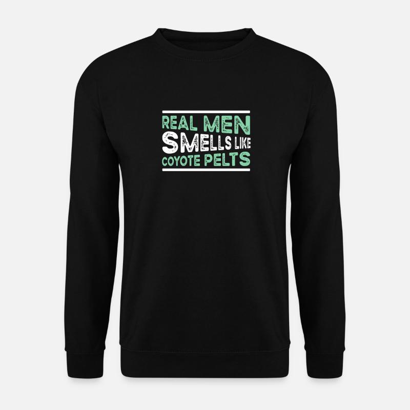 Coyote Jäger - Unisex Pullover - Schwarz