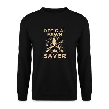 Chasseurs de coyotes - Sweat-shirt Unisexe - noir - Devant - Alina (178cm) & Michal (187cm)