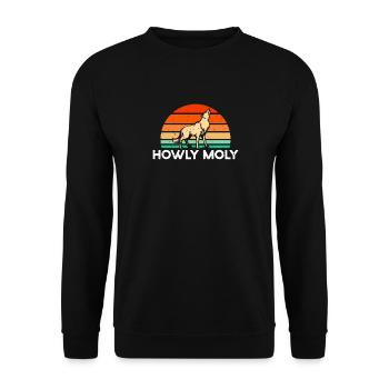 Coyote Hunters - Unisex Sweatshirt - black - Front - Alina (178cm) & Michal (187cm)