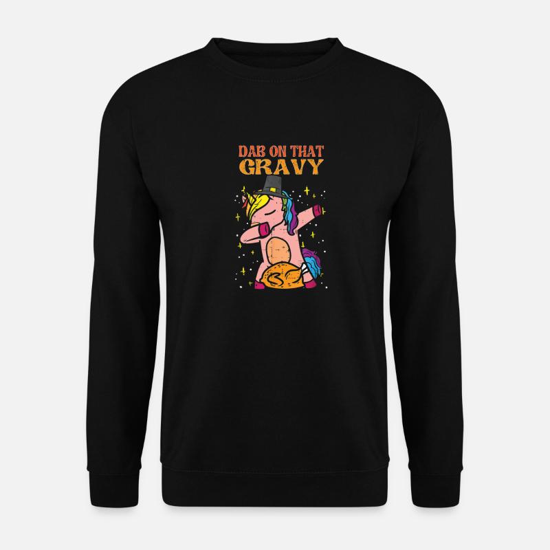 Dab the sauce - Unisex Sweatshirt - black