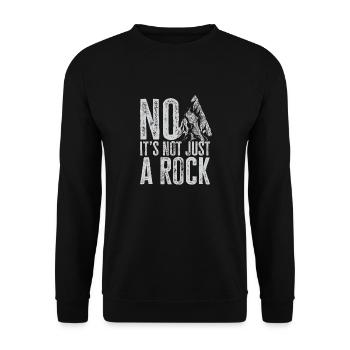 Arrowhead Hunting Arrowhead Collector - Unisex Sweatshirt - black - Front - Alina (178cm) & Michal (187cm)