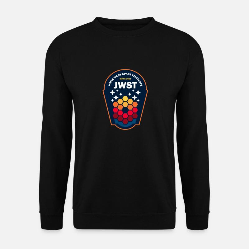 JWST Retro Design - Unisex Pullover - Schwarz