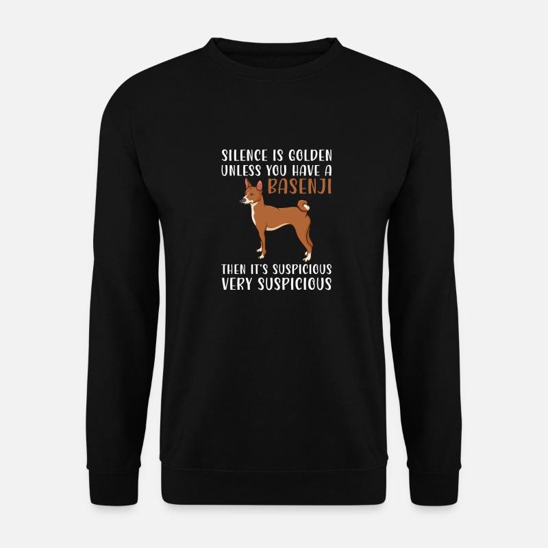 Basenji Dog Gift - Unisex Sweatshirt - black