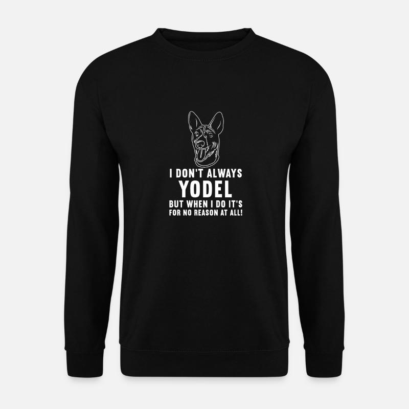 Basenji Dog Gift - Unisex Sweatshirt - black