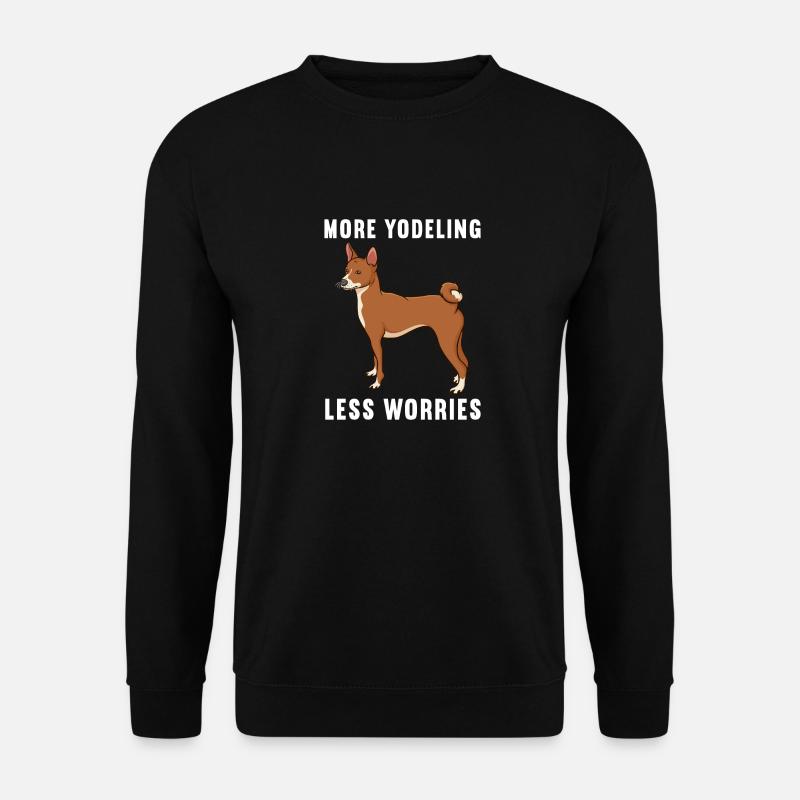 Basenji Dog Gift - Unisex Sweatshirt - black