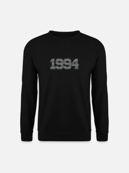 Geburtsjahr 1994 mit Synonymen für Super und Toll - Unisex Pullover - Schwarz