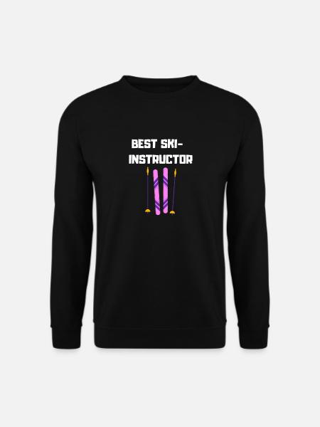 Best Ski Instructor - Unisex Sweatshirt - black