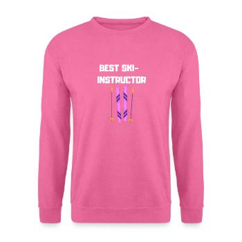 Bester Ski Lehrer - Unisex Pullover - Pink - Vorne