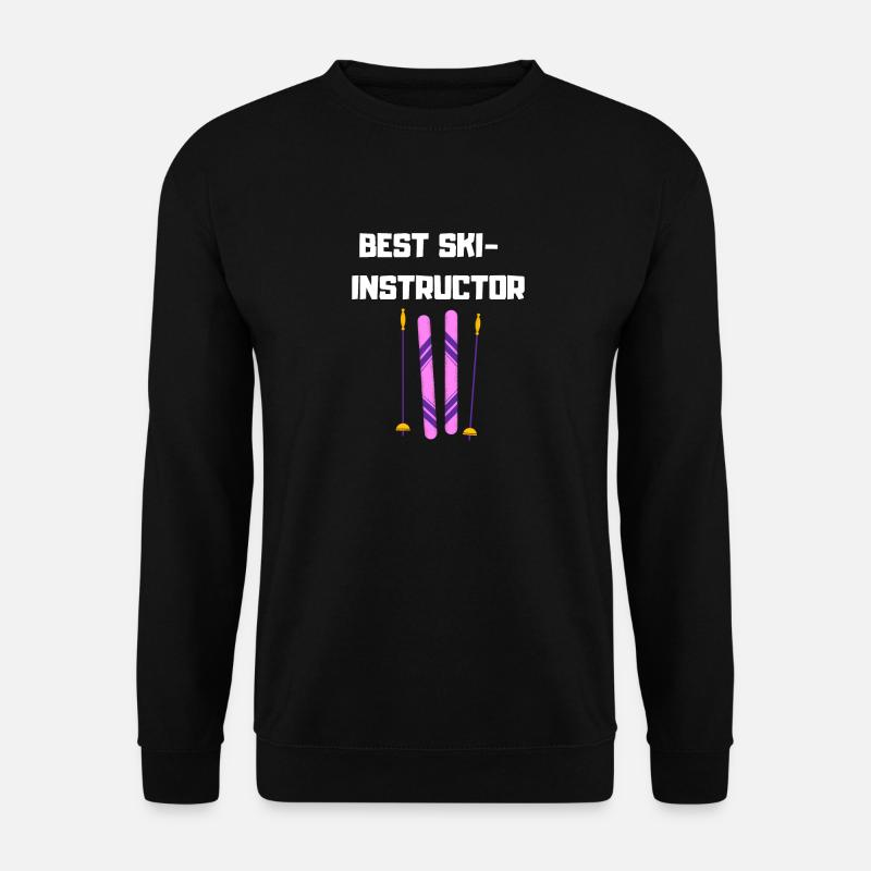 Best Ski Instructor - Unisex Sweatshirt - black