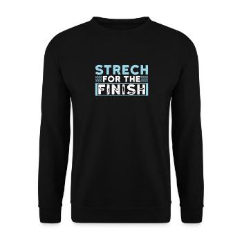 Étirable pour le flotteur fini - Sweat-shirt Unisexe - noir - Devant - Alina (178cm) & Michal (187cm)