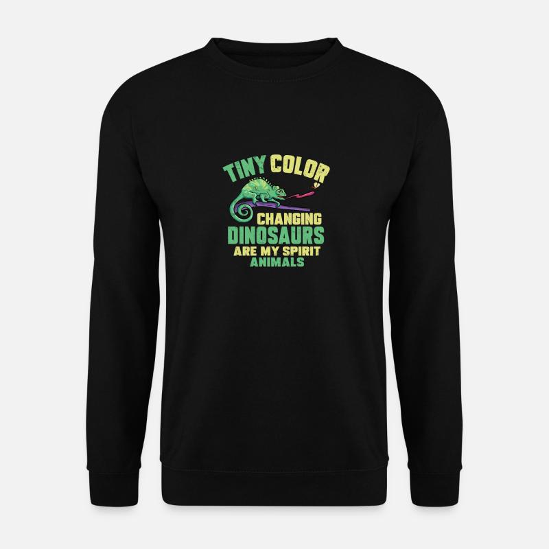 Chameleon Lizard Reptile Herpetologist - Unisex Sweatshirt - black