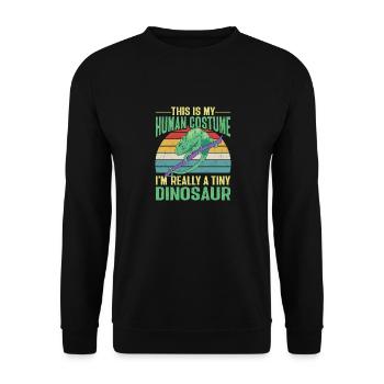 Herpétologiste des reptiles lézards caméléons - Sweat-shirt Unisexe - noir - Devant - Alina (178cm) & Michal (187cm)