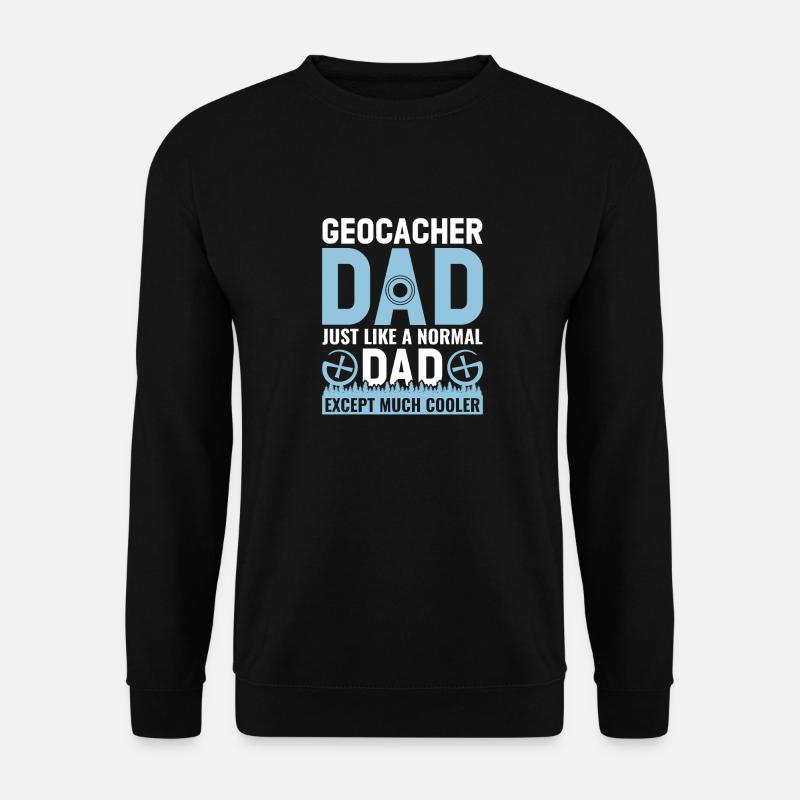 Geocaching Geocacher Geschenk - Unisex Pullover - Schwarz