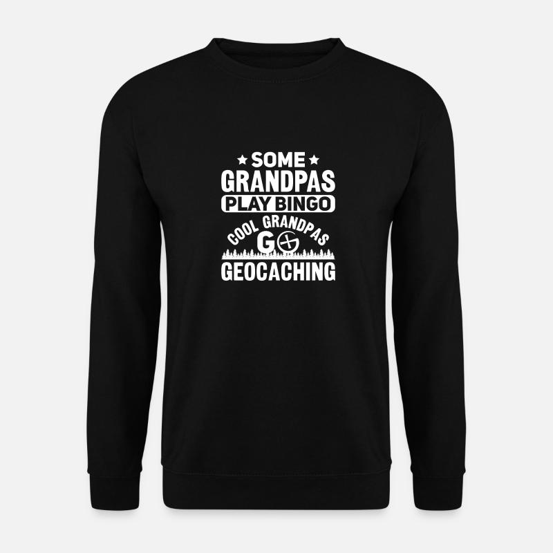 Geocaching Geocacher Geschenk - Unisex Pullover - Schwarz