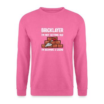 Mason Funny saying Construction site work Gift - Unisex Sweatshirt - pink - Front