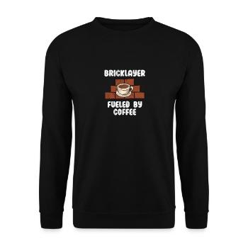 Profession de maçon Idée cadeau Mason Cadeau Maçon Maçon - Sweat-shirt Unisexe - noir - Devant - Alina (178cm) & Michal (187cm)