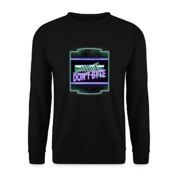pc happy statement informatique infirmière fille - Sweat-shirt Unisexe - noir - Devant - Alina (178cm) & Michal (187cm)