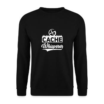 Geocaching Geocacher Cadeau - Sweat-shirt Unisexe - noir - Devant - Alina (178cm) & Michal (187cm)
