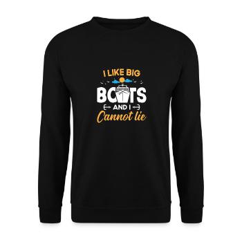 Croisière Croisière Vacances Mer - Sweat-shirt Unisexe - noir - Devant - Alina (178cm) & Michal (187cm)