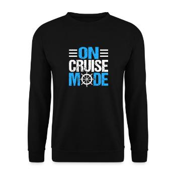 Croisière Croisière Vacances Mer - Sweat-shirt Unisexe - noir - Devant - Alina (178cm) & Michal (187cm)