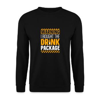 Croisière Croisière Vacances Mer - Sweat-shirt Unisexe - noir - Devant - Alina (178cm) & Michal (187cm)