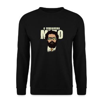 Lula 2022 Verdadeiro Mito - Unisex Sweatshirt - black - Front - Alina (178cm) & Michal (187cm)