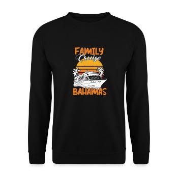 Croisière Croisière Vacances Mer - Sweat-shirt Unisexe - noir - Devant - Alina (178cm) & Michal (187cm)