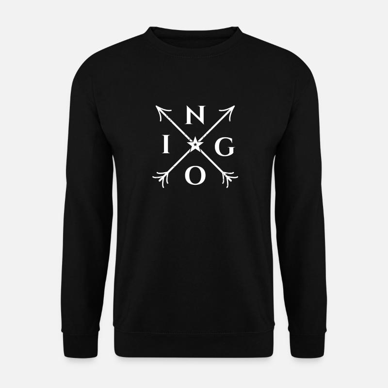 Ingo X- Form Motiv Ingo Geschenk - Unisex Pullover - Schwarz