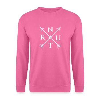 Knut X- Form Motiv Knut Geschenk - Unisex Pullover - Pink - Vorne