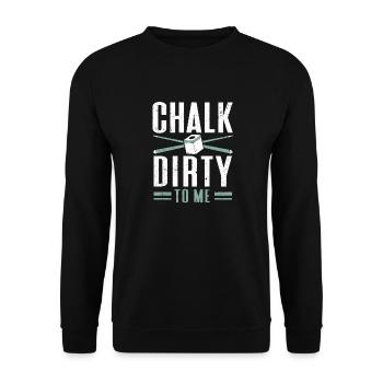 Snooker Pool Billard - Unisex Pullover - Schwarz - Vorne - Alina (178cm) & Michal (187cm)